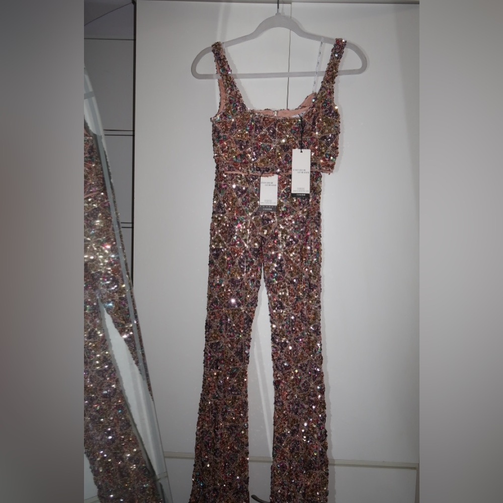 Sequin Embellished Jumpsuit
